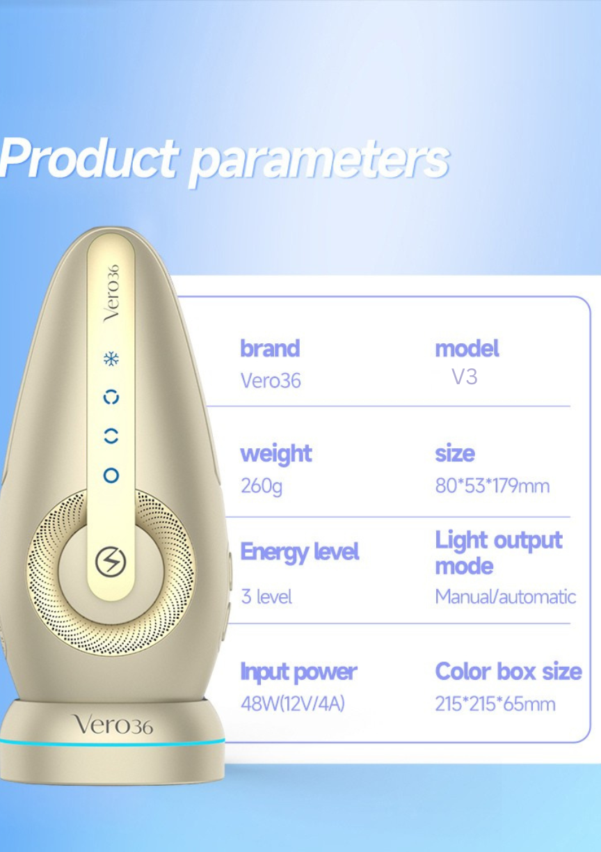 Vero36 IPL Hair Removal Device